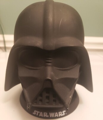 Lucas Films Star Wars Darth Vader Head Coin Piggy Bank No Slot!