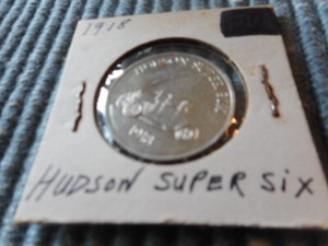 COIN TOKEN ANTIQUE CAR SERIES Hudson Super Six 1918 