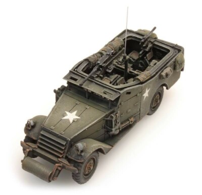 ARTITEC 387.114 - White scout car M3A1, UK/US  HO 1:87