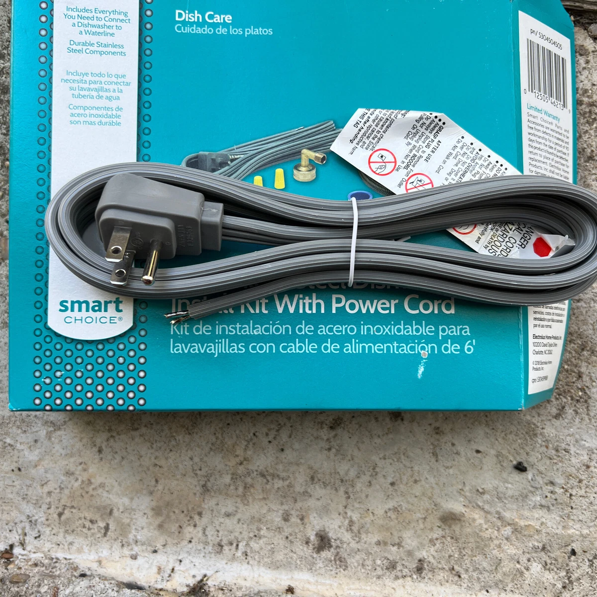 Smart Choice DISHWASHER POWER CORD New Never Used Cord Only