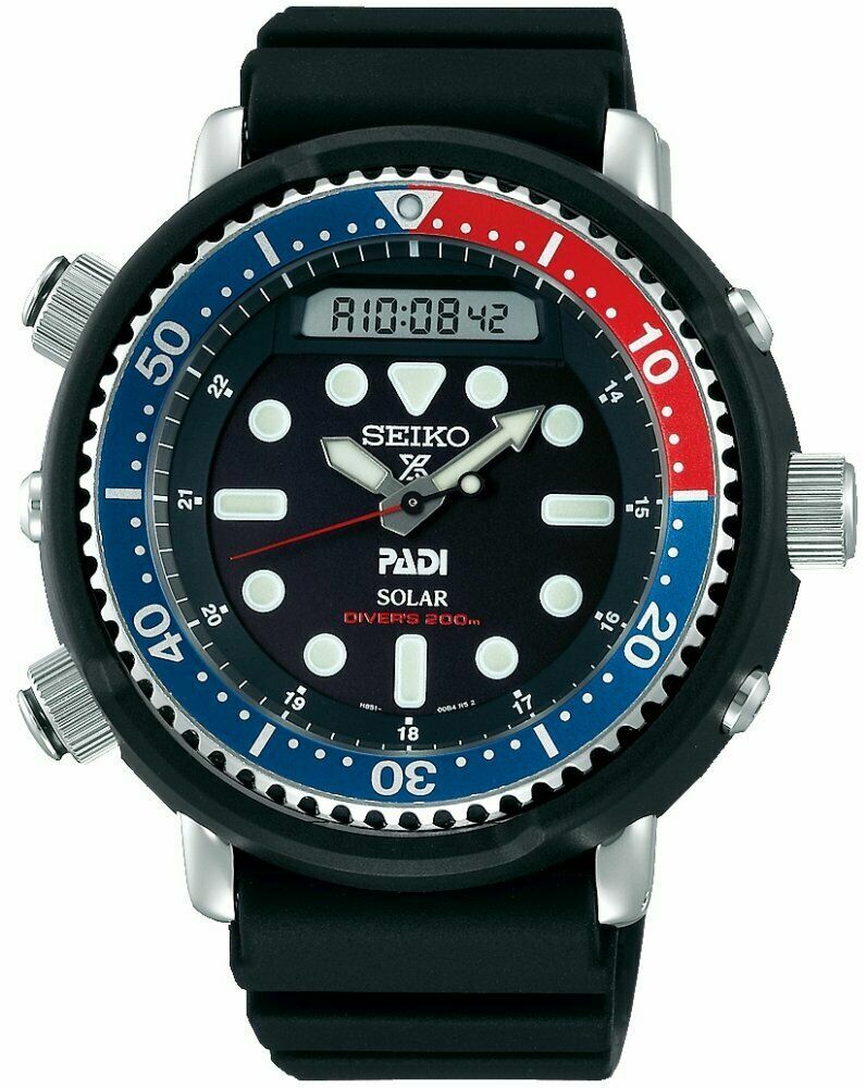 SEIKO Prospex Solar Arnie Re-Issue PADI Edition SNJ027P1 | eBay