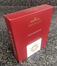 2020 Hallmark Keepsake Porcelain Snowflake Ornament NIB