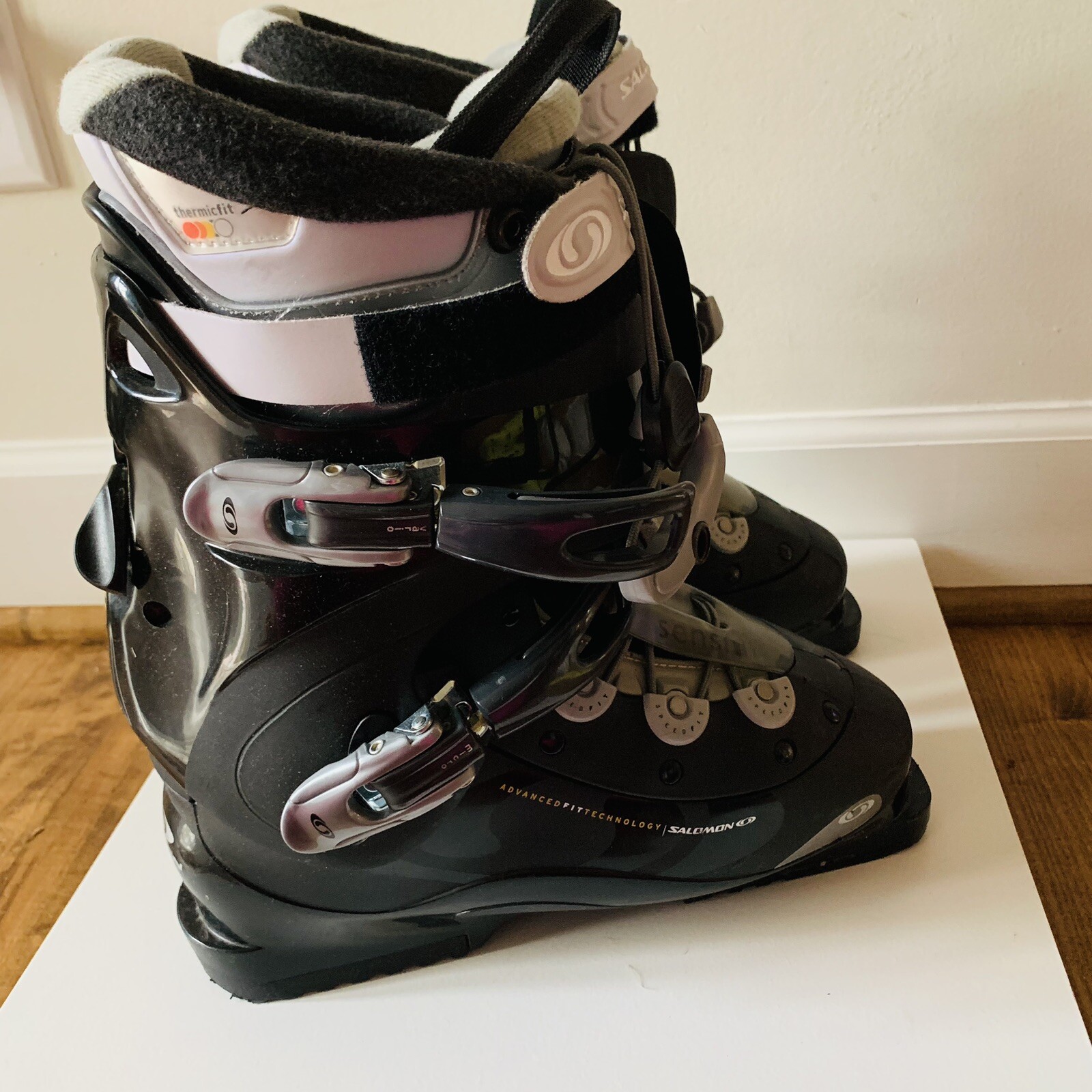 Scarponi da sci donna Salomon Verse TF taglia US 9 5 42 Sensifit Thermicfit Speed Lace