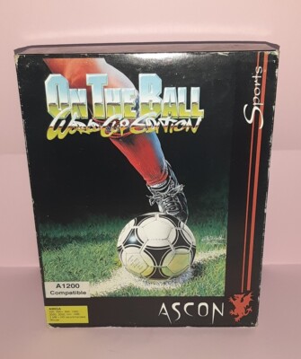 Commodore Amiga On The Ball World Cup Ascon Tested And Working Spiel Game