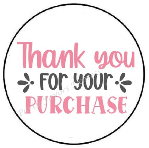 THANK YOU FOR YOUR PURCHASE SMALL BUSINESS ENVELOPE SEALS LABELS ...