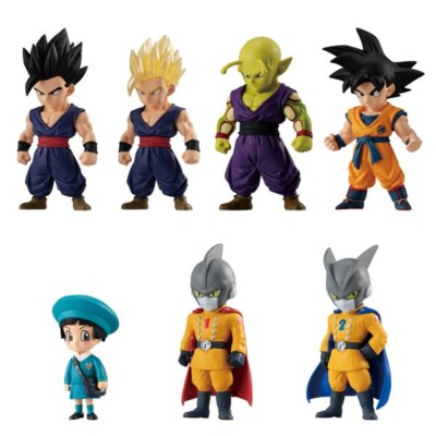 New Bandai Dragon Ball Z Adverge 15 Set 7 Types Figure Goku Gohan Piccolo Gamma