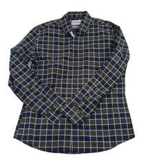 Goodfellow  Co Mens Shirt Slim Fit Northrop Plaid Button Down Size S