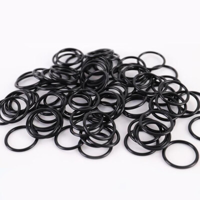 Black NBR O-Ring Seals Washers Gasket Wire Diameter 5.0mm OD 15-430mm
