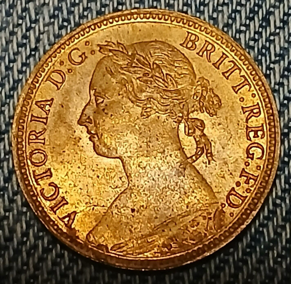 1890 QUEEN VICTORIA FARTHING IN A HIGH GRADE RARE IN THIS CONDITION eBay