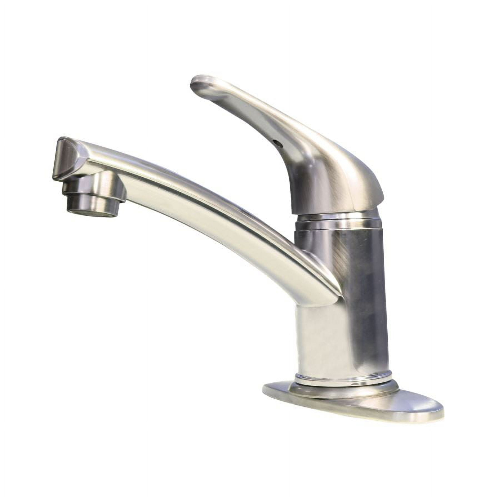 Empire Faucets 9in Nickel Single Lever Bathroom Faucet One Hole