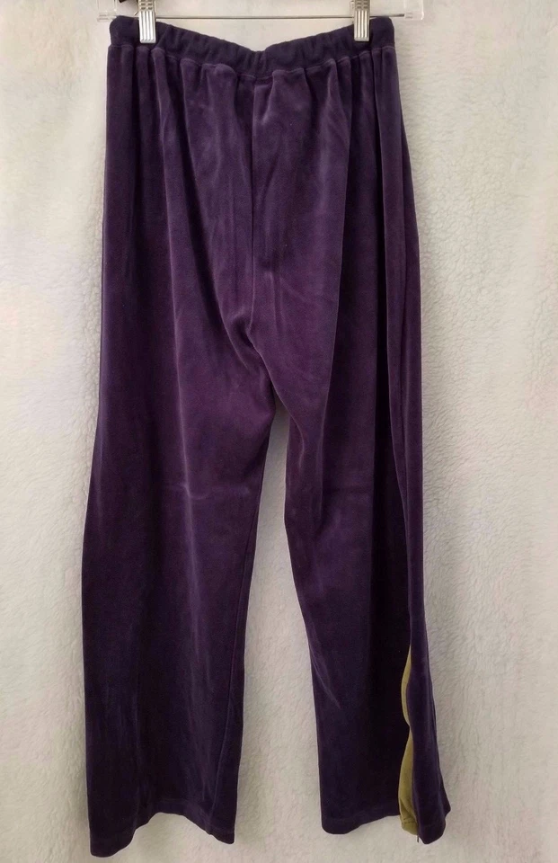 Kaktus Womens Pants Size M Medium Blue Green Velor FEEL - Image 4 of 4