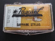 Pageant Sapphire Stylus, 3224, SO 194-TS New (O FB)