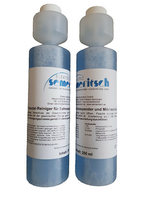 Kaffeemaschinen 2xSpezial Reiniger Milch/Sahne 250mL,Sahnespender Milschschäumer