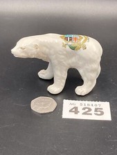 Arcadian Crested China - Polar Bear - Ilfracombe - 100mm