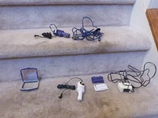 Lot of MadCatz Game Boy Accessories Link Cable AC/DC Power Adapter Car Adapter +