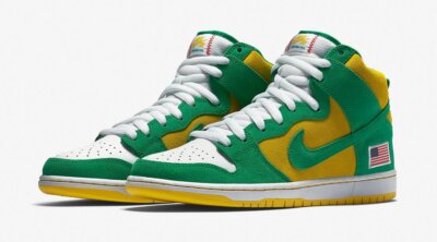 Nike Dunk High Pro SB Oakland Athletics 305050-337 | eBay