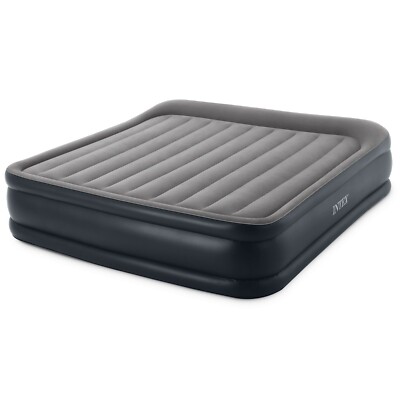Inflatable Air Mattress Sleep Camping Comfort Sleepover Bedding Bed Memory Foam 