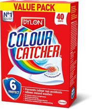 Image of Dylon Colour Catcher Complete Action Laundry Sheets, Pack of 40 Sheets