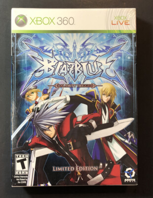 BlazBlue Calamity Trigger [ Limited Edition Box Set ] (XBOX 360) NEW