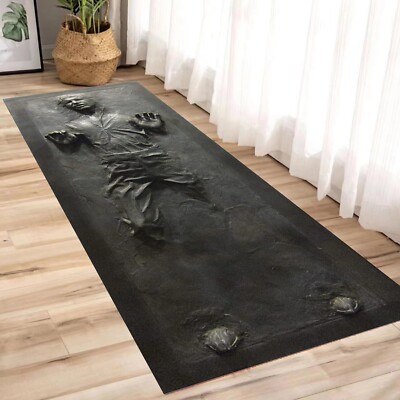 3D Looking Han Solo Runner, Han Solo Carbonite Rug, Star Wars Gift