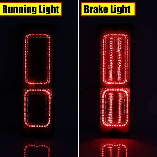 Lente de humo Luces traseras LED y lámpara de reversa trasera de respaldo para camionetas Chevy y GMC 67-72 - Imagen 8 de 13