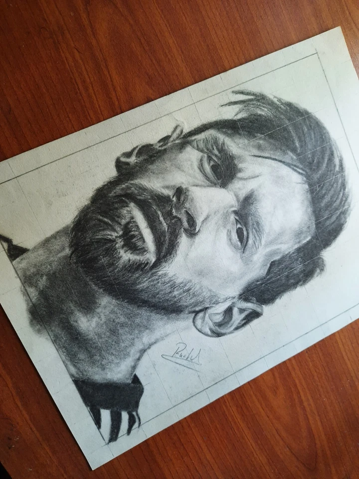 ACEO ORIGINAL PENCIL PORTRAIT DRAWING Lionel Messi SKETCH 11X8 A4 Size Artwork - Image 3 of 4