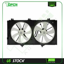 Radiator Condenser Cooling Fan Assembly For 2009 2010 2011-2015 Toyota Venza