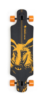 BLACK FOREST DRIFTER  36'' ORANGE-Komplett Skateboard Longboard- Ahorn aus Kanada