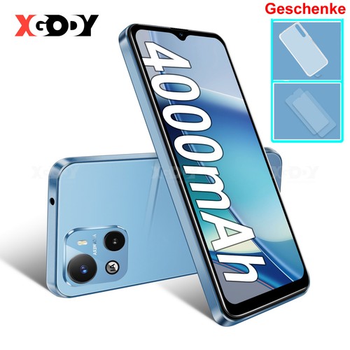 6,3" Nowy smartfon Android Telefon komórkowy bez umowy Quad-Core 2 * SIM 2 + 16GB 4000mAh 4G