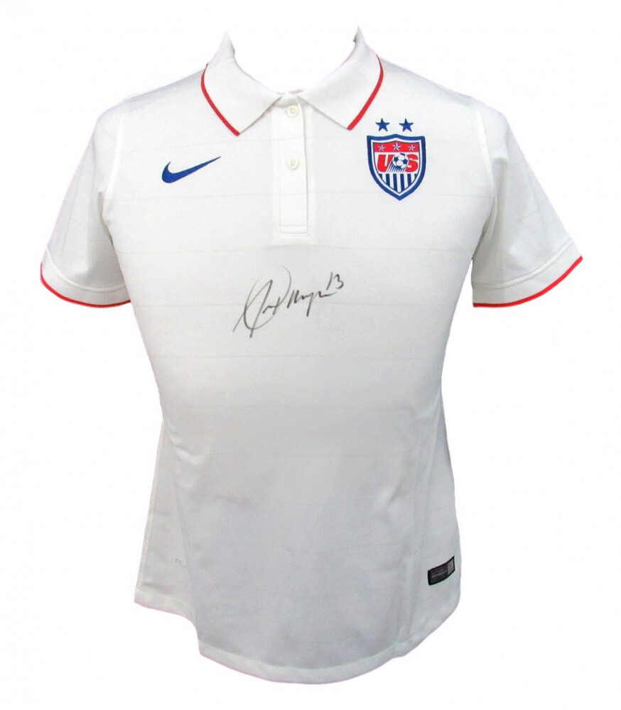 Alex Morgan Autographed Signed Team Usa Custom Soccer Jersey (JSA COA) 2019 World Cup Champ 