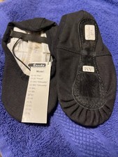 Sansha Black Ballet Slippers in Child's Size A Medium