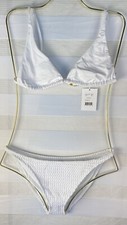 Andie Swim x Demi Moore The Tropez Top And Bottom Two Piece Bikini Set Size L