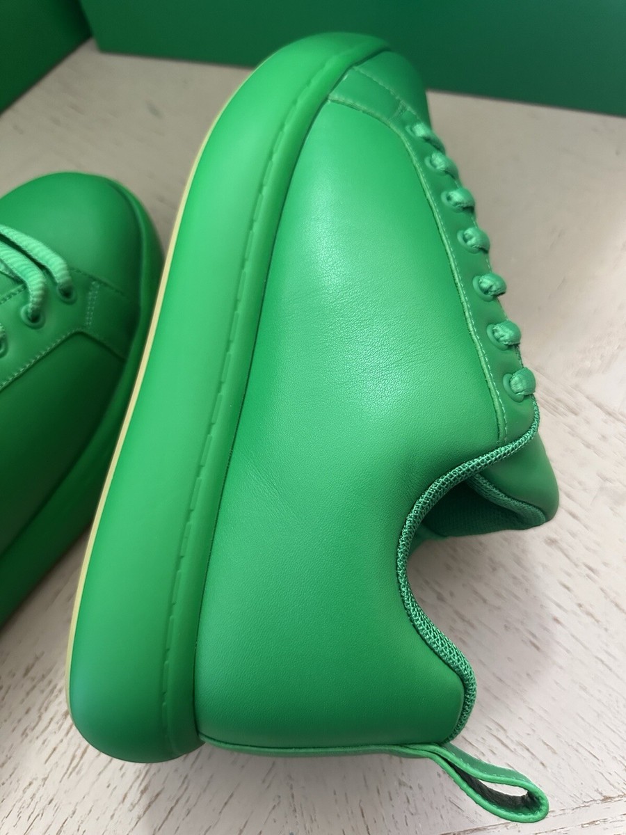 【送料&関税込】Bottega Veneta Pastel Green Nappa Leather An Bottega Veneta Small Green Leather Nappa Intreccio Cassette