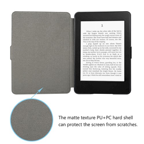E-Book-Reader-Hülle aus PU-Leder für den brandneuen Kindle 2022 (Happy Tree) - Bild 5 von 9