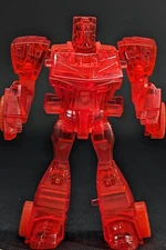 Transformers Animated Optimus Prime Clear Red Version complete EZ Collection