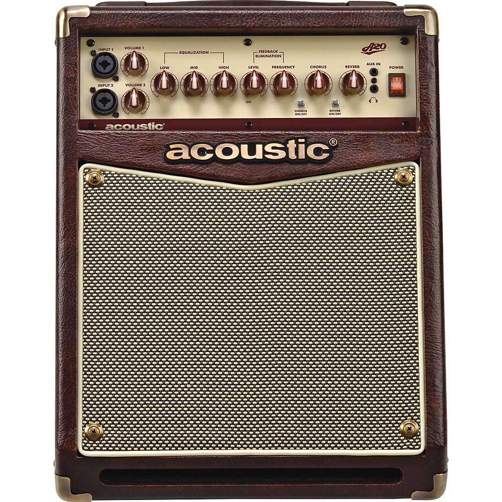 Acoustic A20 Усилитель для акустической гитары мощностью 20 Вт Коричневый/Tan