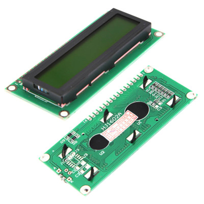 1Stks Yellow backlight LCD 1602 16x2 Characters HD44780 display for Arduino
