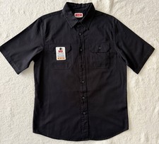 Wrangler Men's Comfort Flex Short Sleeve Button Down Shirt Sz M - NWT