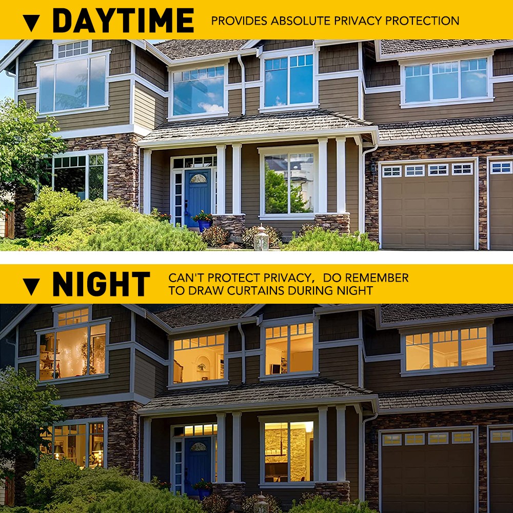 10FT Uncut Roll Window Tint Car Home Office Film 50% VLT for Glass Tool Silver