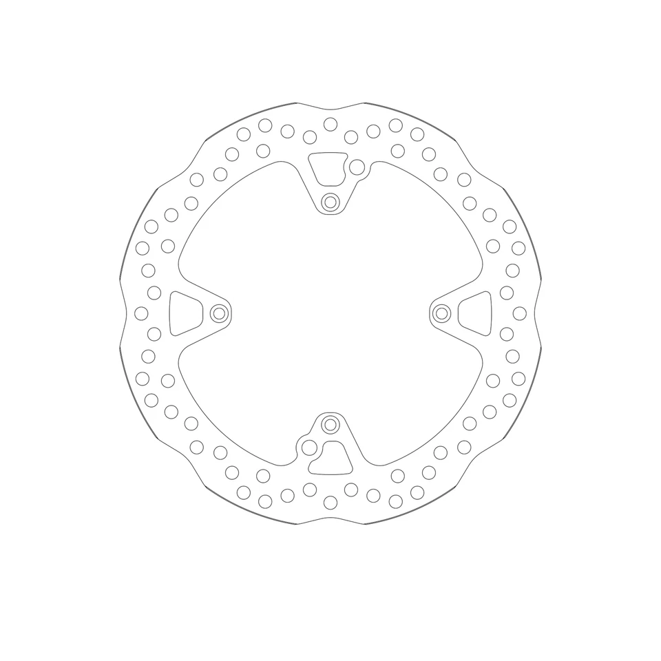 Brake Disc for HUSQVARNA WRE 125 2011-2013 Front Upgrade SBS - Image 2 of 4