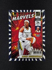2025 Donruss WNBA #21 Arike Ogunbowale Net Marvels Press Proof - Dallas Wings