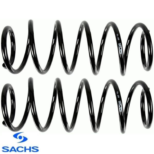 2X Fahrwerksfeder Sachs 997704 2 Federn Satz Federnsatz FüR Opel-image