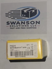 10 New Bussmann FNQ-8 Amp Fuses 600 Volt