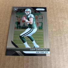 2018 Prizm SAM DARNOLD RC ROOKIE #203 Jets Seahawks Football Card (y). rookie card picture