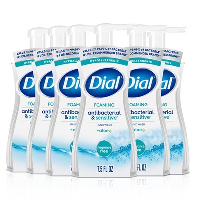 Antibacterial Defense Foaming Hand Soap + Aloe, Fragrance Free, 7.5 Fl Oz (Pa...