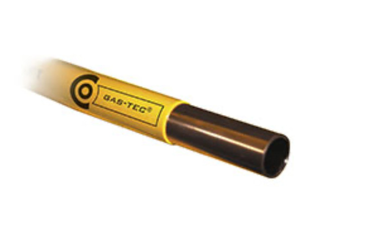 GAS-TEC 3/8" OD x 100' Yellow Coated Type L Copper LP/Natural Gas Tubing KAMCO