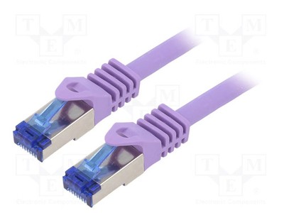 6a Cu RJ45-Stecker,beiderseitig Line Patch cord S/FTP LSZH