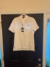 Polo Ralph Lauren Classic Fit Mesh Polo Shirt White Size Small JVL Insieme