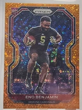 2020 Panini Prizm #324 Eno Benjamin Prizm Disco