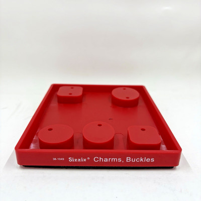 Sizzix Original Red Charms, Buckles Frame Die 38-1049